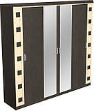 Шафа 4Д Ліра МДФ Ш-1471 (БМФ) 2200х540х2190мм, фото 5