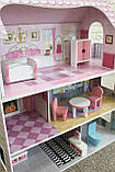 Ляльковий Будиночок дерев'яний із меблями 3 поверхи MD 1204, фото 5