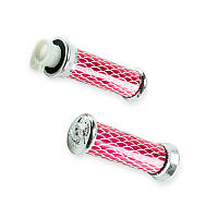 Ручки керма комплект алюмінієві червоні