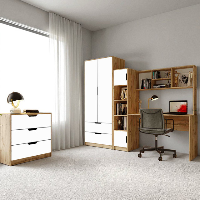 Комплект меблів "Тінейджер": письмовий стіл, шафа, комод, меблі Teenager в спальну кімнату 