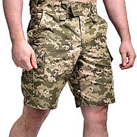 Тактичні шорти Ріп-Стоп Карго-кишені з клапанами Піксель