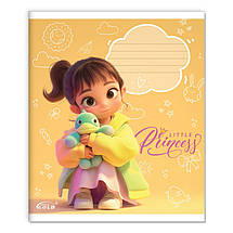 Зошит 12 листов клітка "Brisk GOLD" ЛАК / Маленька стильняшка, фото 3