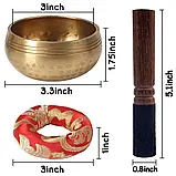 Тибетська співаюча чаша Miwayer Handmade — гармонія звуку та душі. Ручної роботи Сонгбо, фото 3