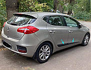 Молдинги на двері для KIA Cee'd Mk2 5dr 2012-2017