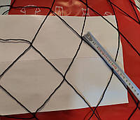 Антидронова сітка 6х2м, комірка 100мм, товщина нитки 1,8мм. Чорна