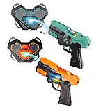 Набір Лазерних Бластерів з Нагрудними Мішенями, Лазерний Бластер Іграшка для Хлопчика, Лазертаг, фото 2