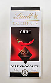 Шоколад Lindt Excellence чилі 100 г чорний (термін 17.09.2025)