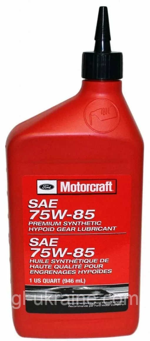 Трансмісійна олива Ford Motorcraft Premium Hypoid Gear 75w-85, 0.946 л (XY-75W85-QL)