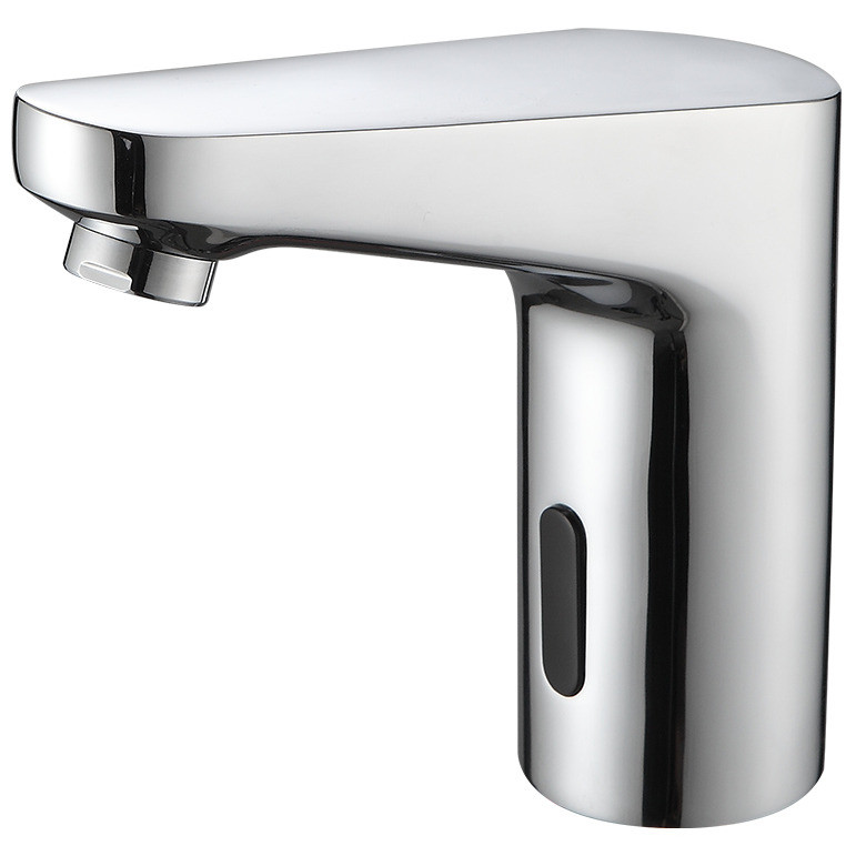 Кран для умивальника із сенсором на одну воду FRAP хром латунь F513-1, фото 1