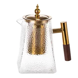 Чайник заварювальний із боросилікатного скла 1 л