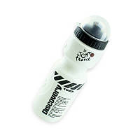 Велопляшка пластмасова (600 мл) DISCOVERY біла (,  тримач)