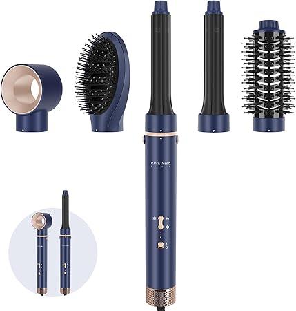 PARWIN PRO BEAUTY - Фен-стайлер 5-в-1 з високошвидкісним двигуном, іонізація, керамічне покриття