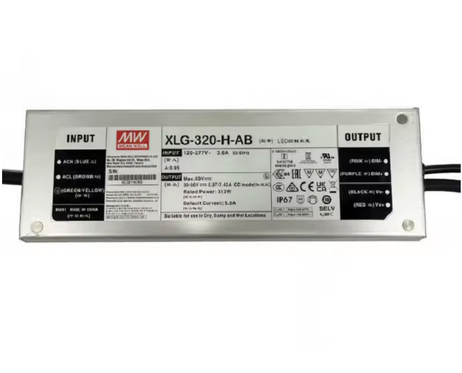 Драйвер MeanWell XLG-320-H-AB(27-56V), фото 1