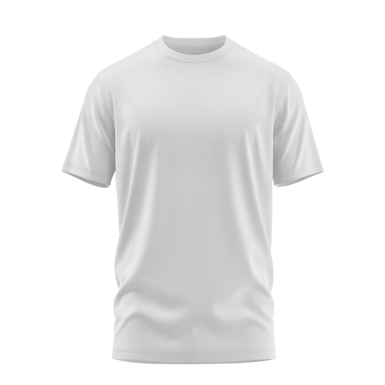 Дитяча футболка однотонна біла стрейчева, 1-16 років, фото 1