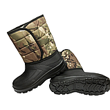 Дутики чоловічі зимові на липучці з хутром підошва ЕВА спецвзуття Verona Верона мультикам розмір 40-46, фото 2
