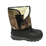 Дутики чоловічі зимові на липучці з хутром підошва ЕВА спецвзуття Verona Верона мультикам розмір 40-46, фото 4