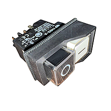 Кнопка KLD-28A / YH02-A (5 контактів 0-I 16A 250V) для обладнання Bartscher, Pizza-Group, Resto Italia, Fama та ін.