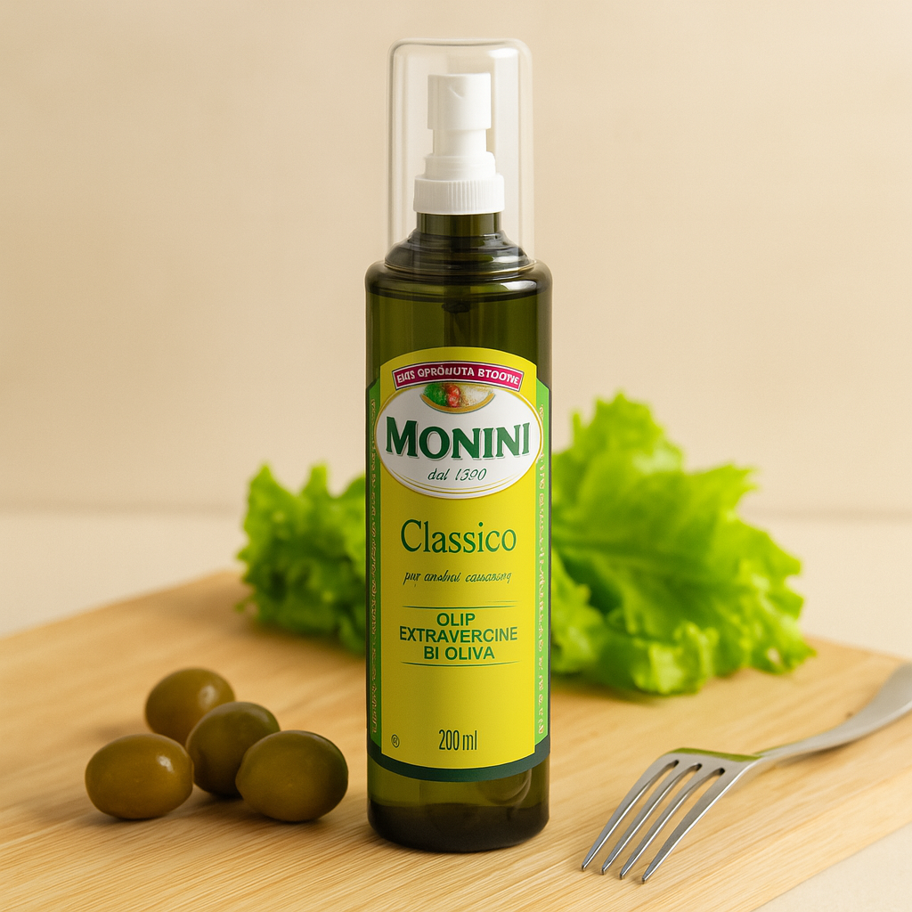 Олія оливкова в спреї Monini "Classico" 200 мл. Італія, фото 1