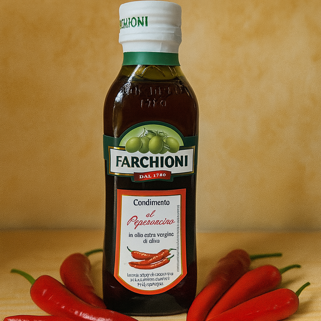 Оливкова олія з перцем 🤩 Farchioni  250 мл. Італія, фото 1