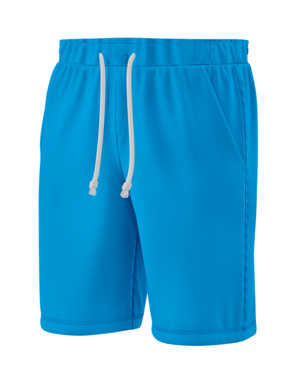 Дитячі шорти для хлопчика однотонні гоулбі, 3-16 років, фото 1