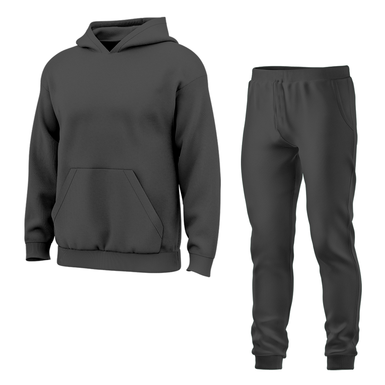Дитячий спортивний костюм для хлопчика однотонний сірий, 3-16 років, фото 1