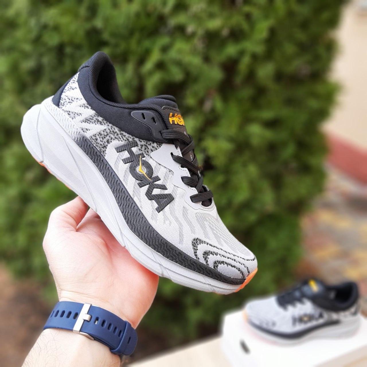 Сірі текстильні чоловічі кросівки HOKA ONE ONE Challenger Atr 7, фото 1