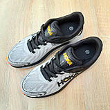 Сірі текстильні чоловічі кросівки HOKA ONE ONE Challenger Atr 7, фото 4