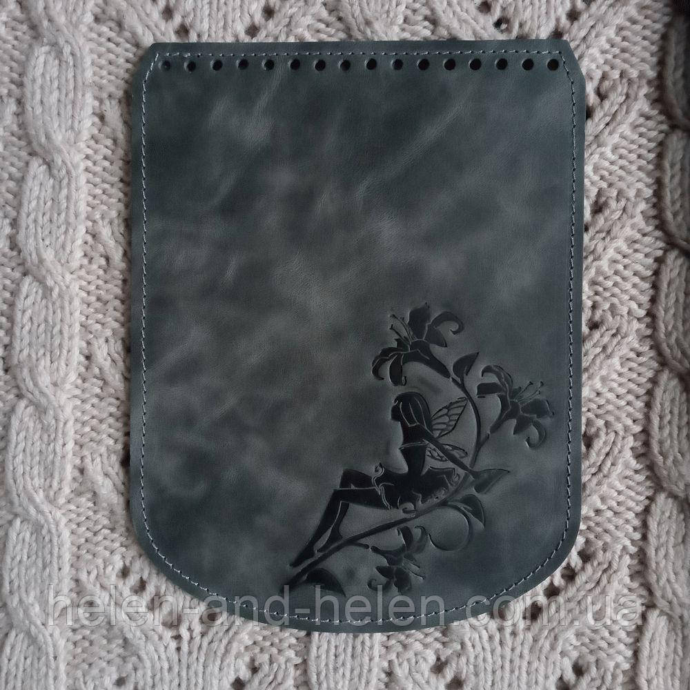 Клапан для рюкзака "Фея". Колір "Сірий"., фото 1