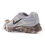 Сірі шкіряні жіночі кросівки Nike Initiator Grey Custom Демісезонні кросівки Найк, фото 6