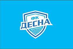 Прапор ФК Десна Макошине футбольний клуб, 120х80 см