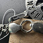 Чоловічий комплект Рунічний Восьмипроменевий Коловрат та ланцюжок 5 мм із чорнінням срібло 925 проба, фото 8