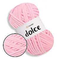 YarnArt Dolce Рожевий фламінго №796  плюшева пряжа