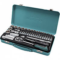 Набір торцевих головок з тріскачкою, 1/4 і 3/8, 44 предмета Stels