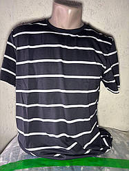 Футболка чоловіча в смужку (сіра)