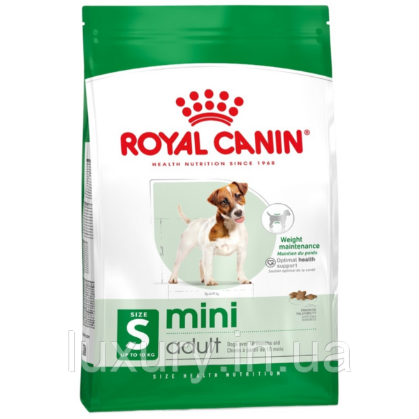 Корм для дорослих собак ROYAL CANIN MINI ADULT 0.8 кг