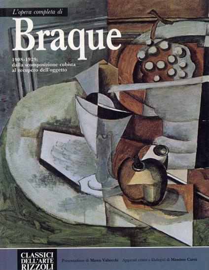 Книга L' Opera Completa di Georges Braque. Збірка творів Жоржа Брака «Classici dell’Arte» Rizzoli