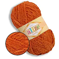Пряжа Alize Softy  апельсин No06
