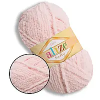 Пряжа Alize Softy  Пудра №340