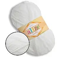 Пряжа Alize Softy  Перловий №450