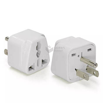 Перехідник мережний універсальний адаптер для підключення техніки з різними штекерами у поїздках та будинки