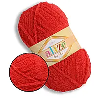 Пряжа Alize Softy Червоний №56