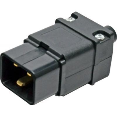 Вилка Kingda розбірна C20, 16A (KD-C20)