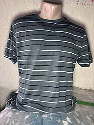 Футболка чоловіча в смужку (сіра)