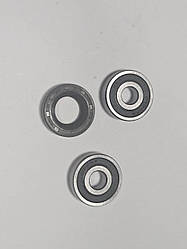 К-т підшипників + шальник переднього колеса для скутера Honda Tact 16