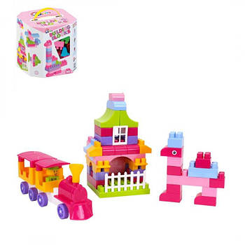 Іграшка "Конструктор ТехноК" 90 деталей 6535 G-Rich