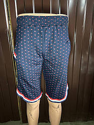 Шорти чоловічі сині (армані)