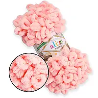Пряжа Alize Puffy  Пудра №340