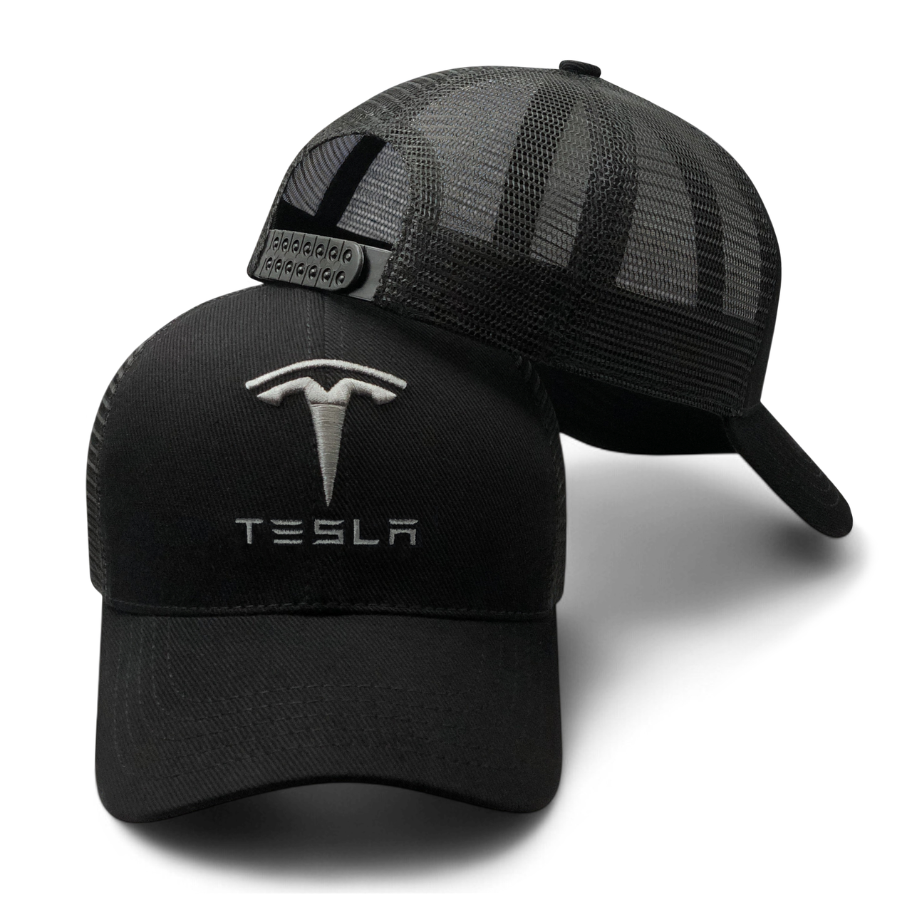 Авто Кепка TESLA Черная Тракер с Сеткой OneSize 450 ₴ — Купить на