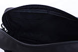Чоловіча сумка через плече LeathART Carbon чорна, фото 8