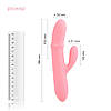 Смарт вібратор-кролик Svakom Mora Neo, 3 мотори, рухомі намистини на стовбурі, передача керування на будь-яку відстань, фото 7